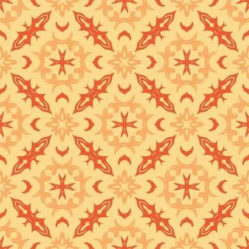 Three colors pattern ornament shape. Simple seamless abstract background Stock Illustration