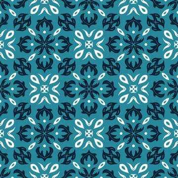 Three colors pattern ornament shape. Simple seamless abstract background Stock Illustration