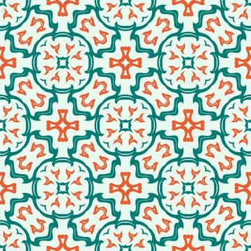 Three colors pattern ornament shape. Simple seamless abstract background 스톡 일러스트