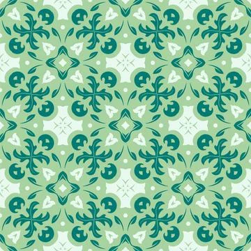 Three colors seamless ornament shape. Simple pattern abstract background Stock Illustration