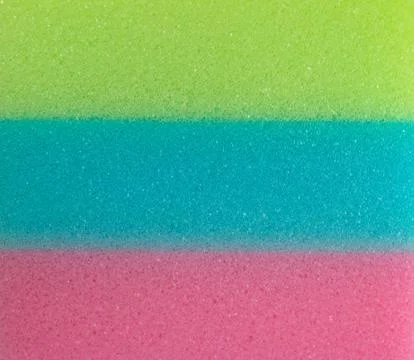 Three colour Sponge Stock Photos
