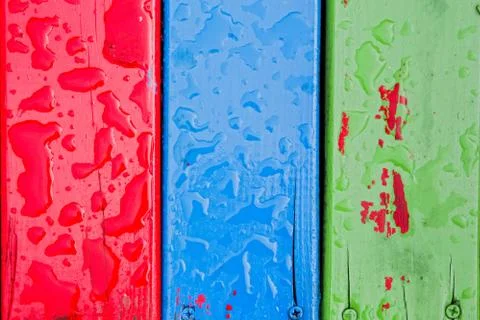 Three colours Stock Photos