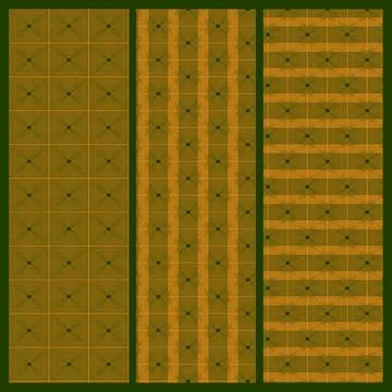 Three Column Geometric Lines and Dots Stockillustratie