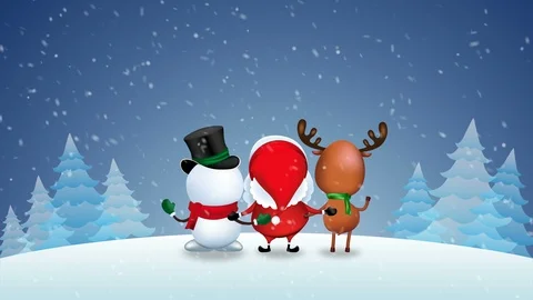 Three companions enjoy dancing. Stock Footage 97816613