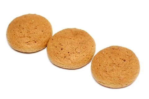 Three cookies Stock Photos