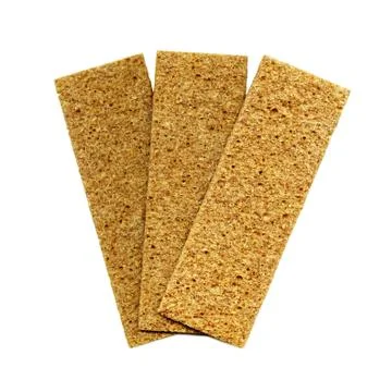 Three crispbreads Stock Photos