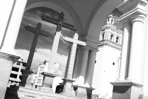 Three Crosses Copacabana 스톡 사진