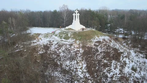 Three crosses Stock Footage 166965336