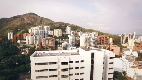 Three crosses hill cali Vídeo Stock 83468662