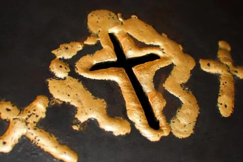 Three Crosses Stock Photos