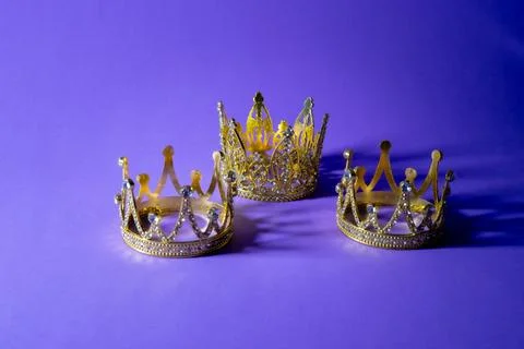 Three crowns Stock Photos