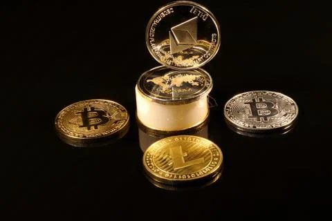 Three crypts around small pipe of undercrofts and in the middle standing on t Fotos de archivo