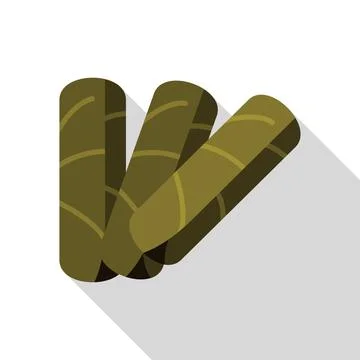Three cuban cigars lying in pile forming triangle shape Ilustración de archivo