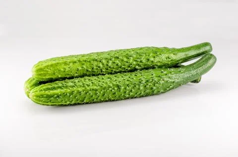 Three cucumbers Foto stock