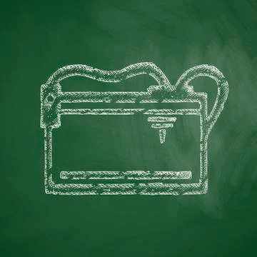 Three d printer icon Stock Illustration