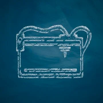 Three d printer icon Stock Illustration