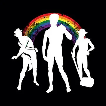 Three davids Stock Illustration