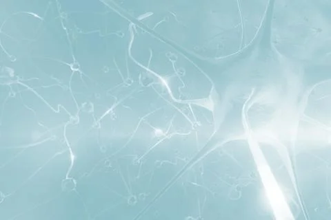 Three dimension image of micro organism illustration Stock Illustration