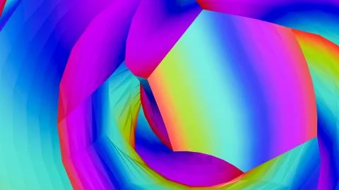Three-dimensional abstract background. 3D rendering Illustrazione stock