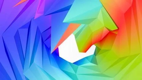 Three-dimensional abstract background. 3D rendering Illustrazione stock