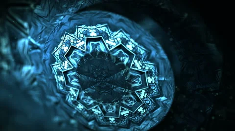 Three dimensional abstract motion graphics Stock Footage 57386641