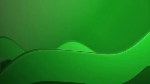 Three dimensional curved ribbon waves flow in a seamless loop Stock Footage 341275275