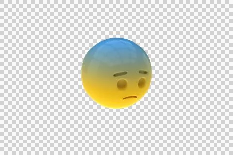 Three dimensional image of tensed emotag Stock Photos