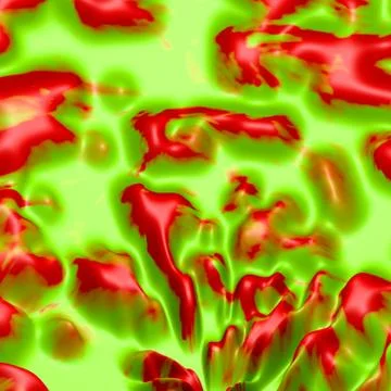 Three-dimensional model of acid background Stock Illustration