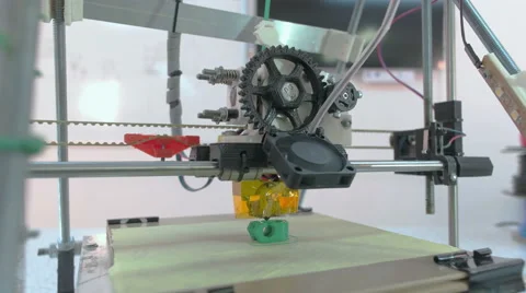 Three Dimensional Printer Stock Footage 56190614