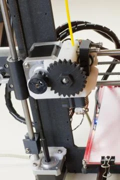 Three dimensional printer Stock Photos