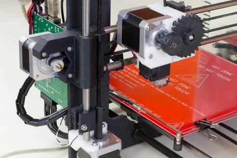 Three dimensional printer Stock Photos