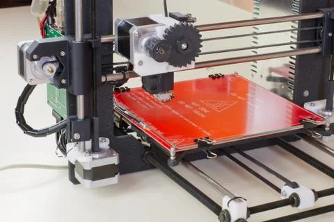 Three dimensional printer Stock Photos