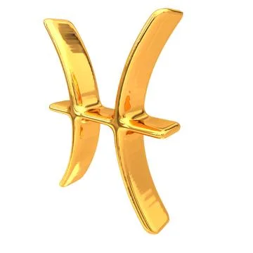 Three-dimensional sign of the zodiac. Illustrazione stock
