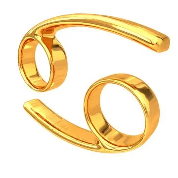 Three-dimensional sign of the zodiac. Illustrazione stock
