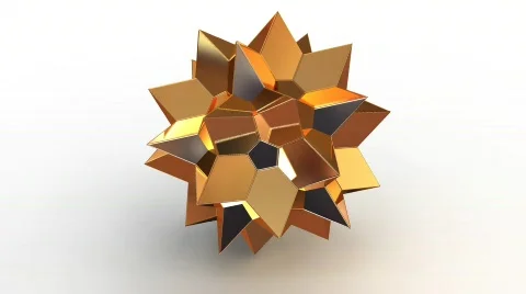 Three-dimensional tube. Stock Footage 811154