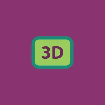Three-dimensional vector icon Illustrazione stock