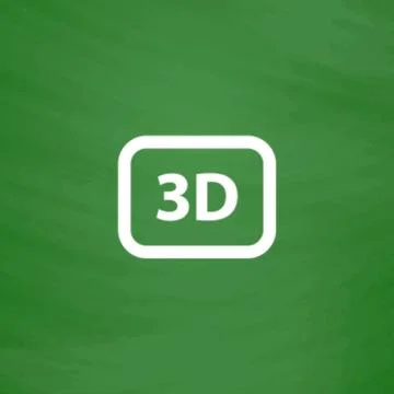 Three-dimensional vector icon Stock Illustration