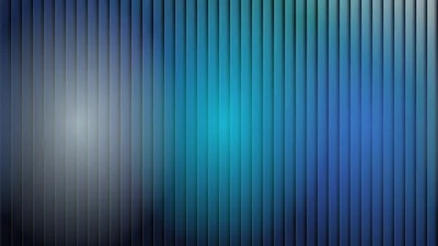 Three dimensional vertical bars shift in a seamless loop with glowing light Stock Footage 343115473