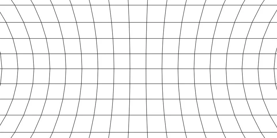 Three-dimensional visualization cylinder Stock Illustration