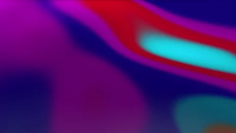 Three-dimensional wave surface with rainbow neon reflections. abstract animation Stock Footage 125071462