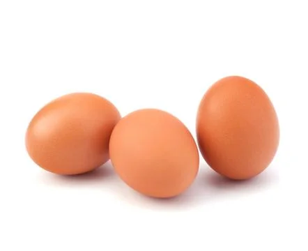 Three eggs Stock Photos