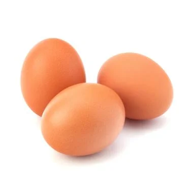Three eggs Stock Photos
