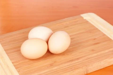 Three eggs Foto stock