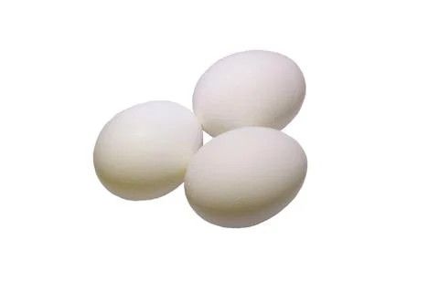 Three eggs Stock-Fotos