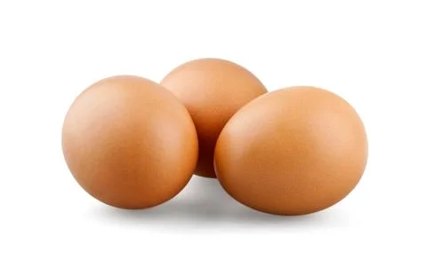 Three eggs Stock Photos