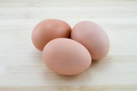 Three Eggs Stock Photos