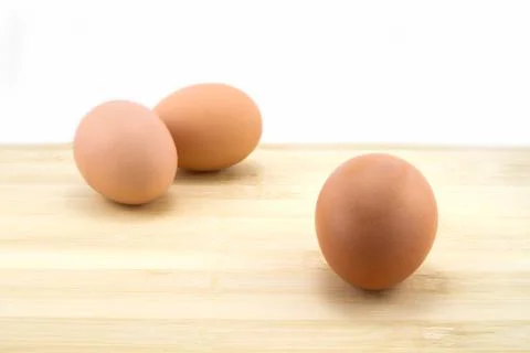 Three Eggs Stock Photos