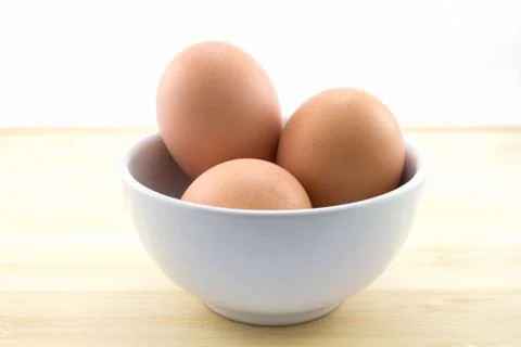 Three Eggs Foto stock