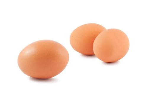 Three eggs Stock Photos