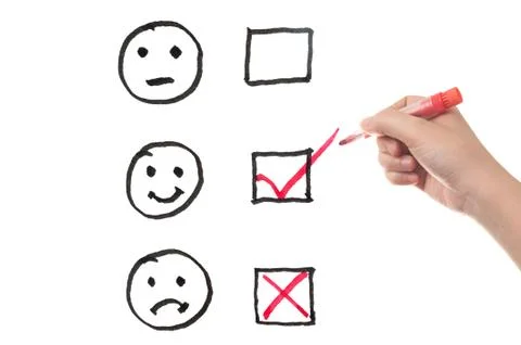 Three emotions Stock Photos